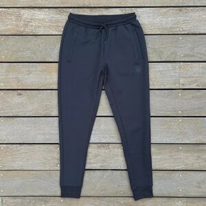 Black YoungLA Joggers Sweatpants w/ Elastic Waist and Drawstring